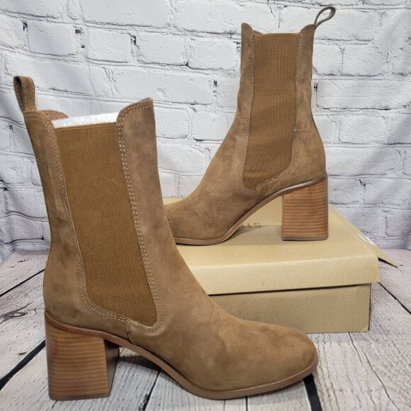 Steve Madden Women's Argent High Chelsea Booties - Picture 5 of 7